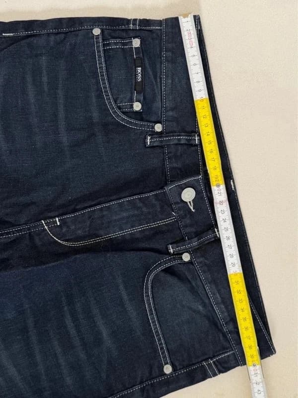 Jean denim Charleston slim fit Boss bleu brut taille W31 L34 - Photo 12/13
