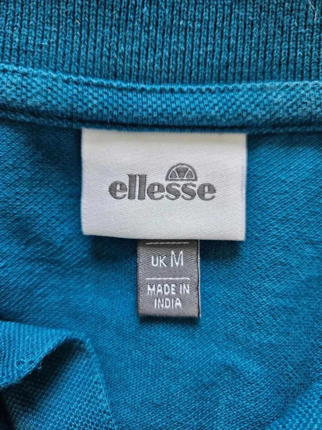 Polo bleu Ellesse patch taille M - Photo 6/7