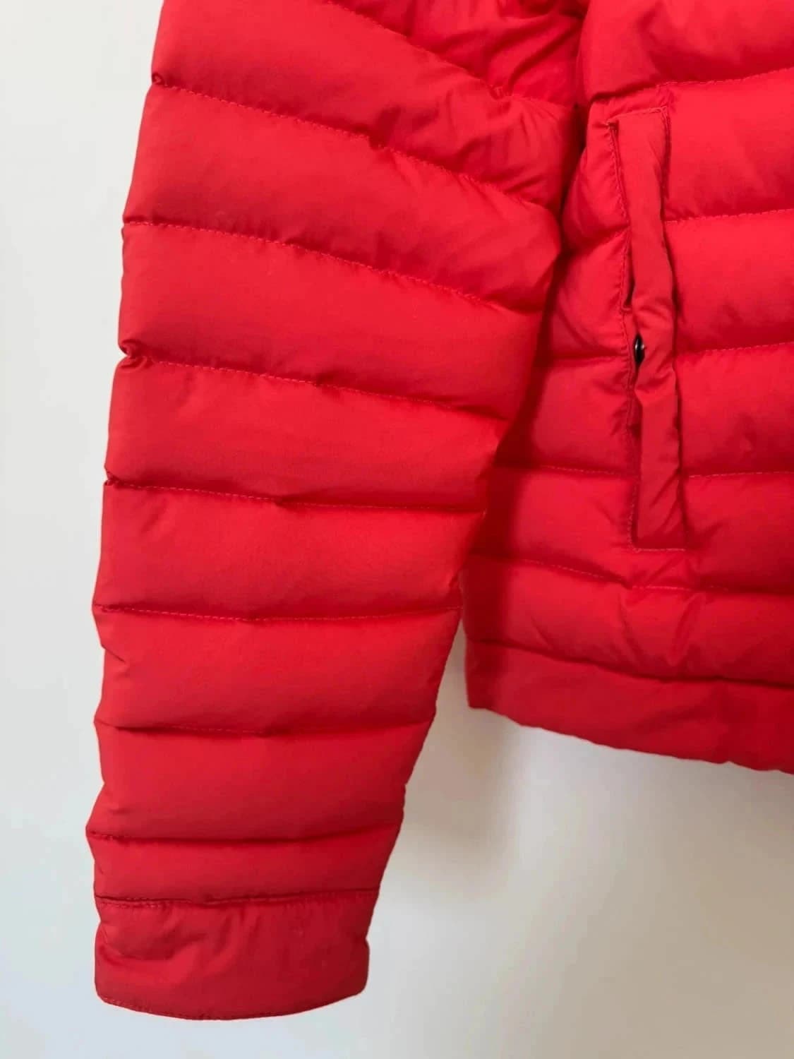 Doudoune Pyrenex rouge duvet taille 38 - Photo 7/15