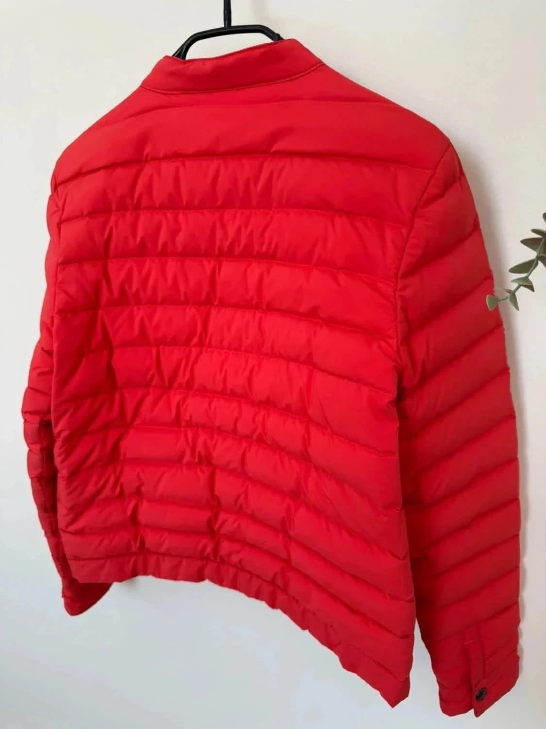 Doudoune Pyrenex rouge duvet taille 38 - Photo 8/15