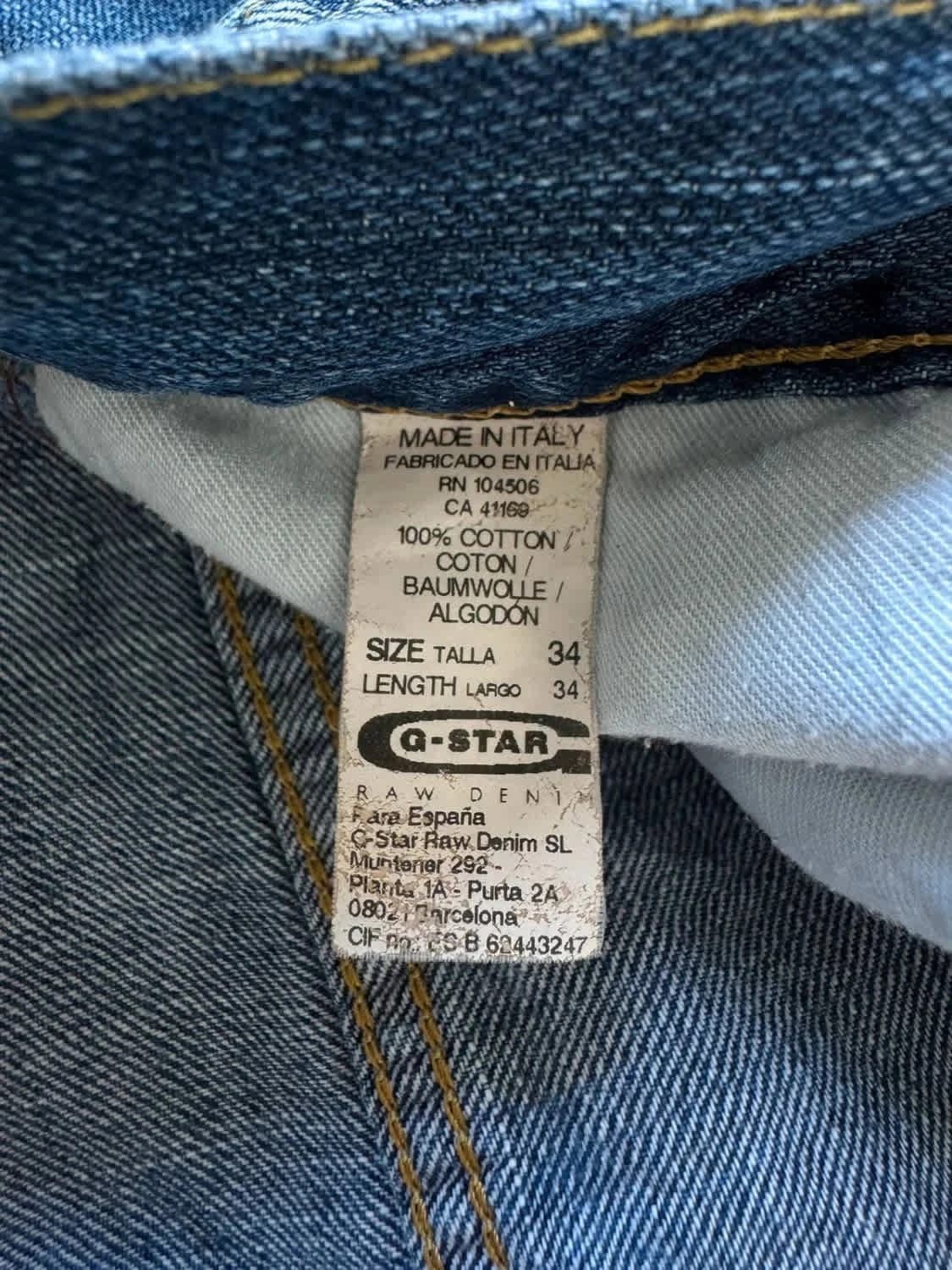 Short en jeans G-Star Raw taille 44 - Photo 8/8