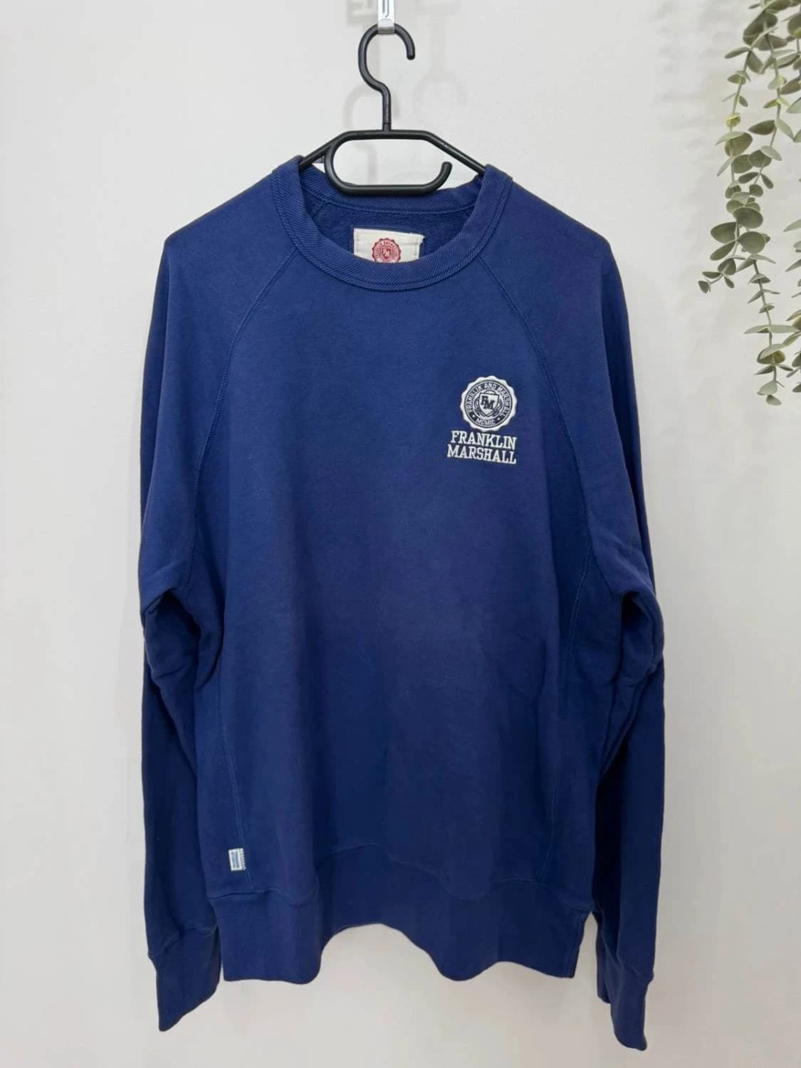 Sweatshirt Crewneck franklin marshall varsity violet taille XXL - FP2512108 - Photo 2/6