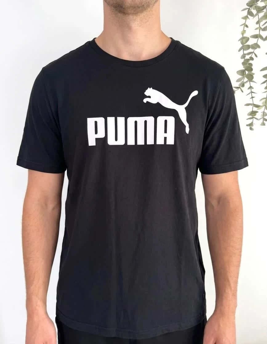 T-shirt coton Puma noir logo poitrine taille XXL - FP2512142 - Photo 1/8