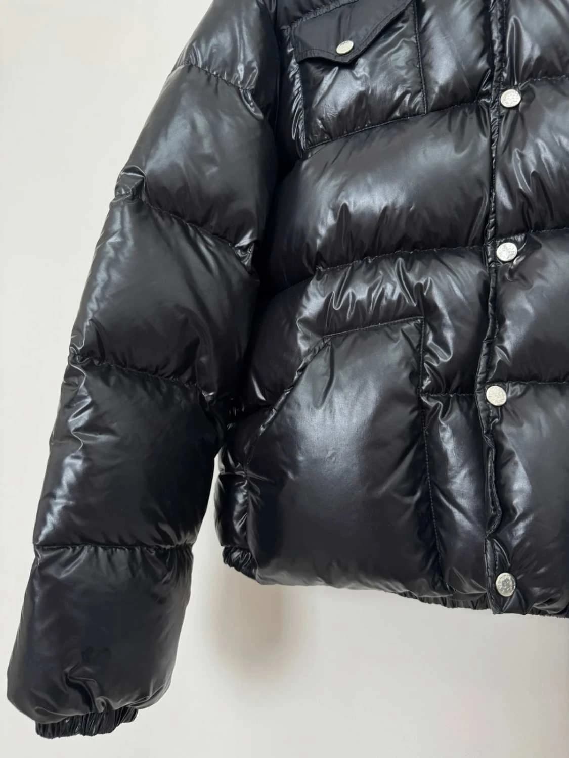 Doudoune puffer Pyrenex noire duvet taille 44/L - LB2512239 - Photo 6/14