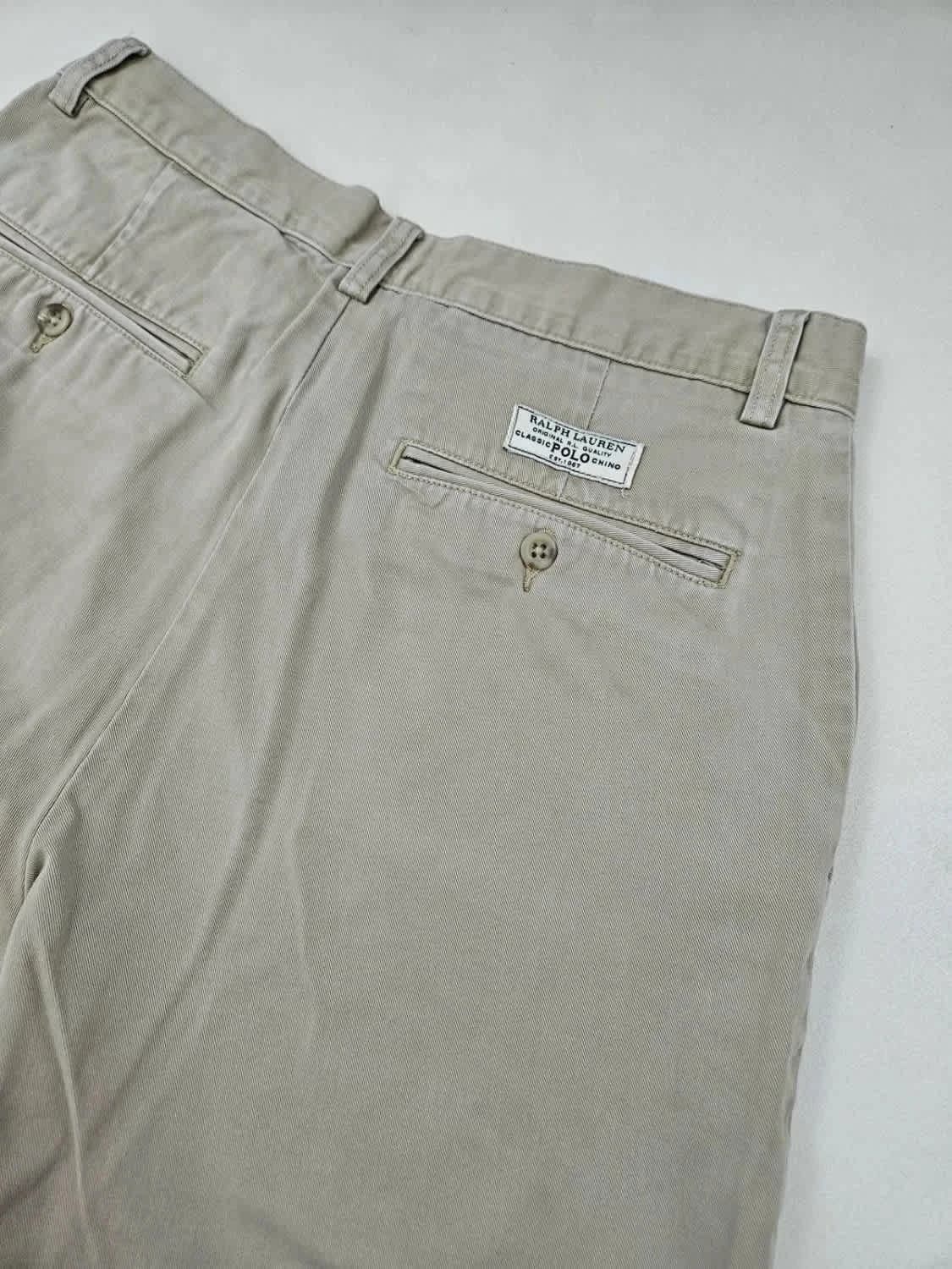 Short chino Ralph Lauren beige taille 40 W30 - Photo 6/8