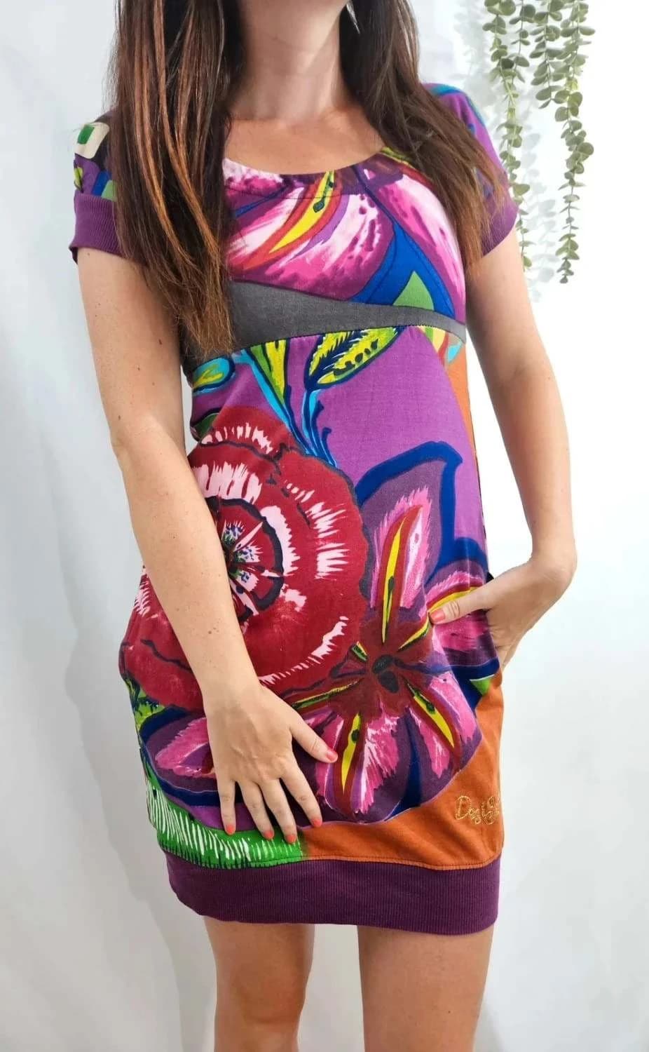 Robe Desigual Rainbow taille S - Photo 1/7