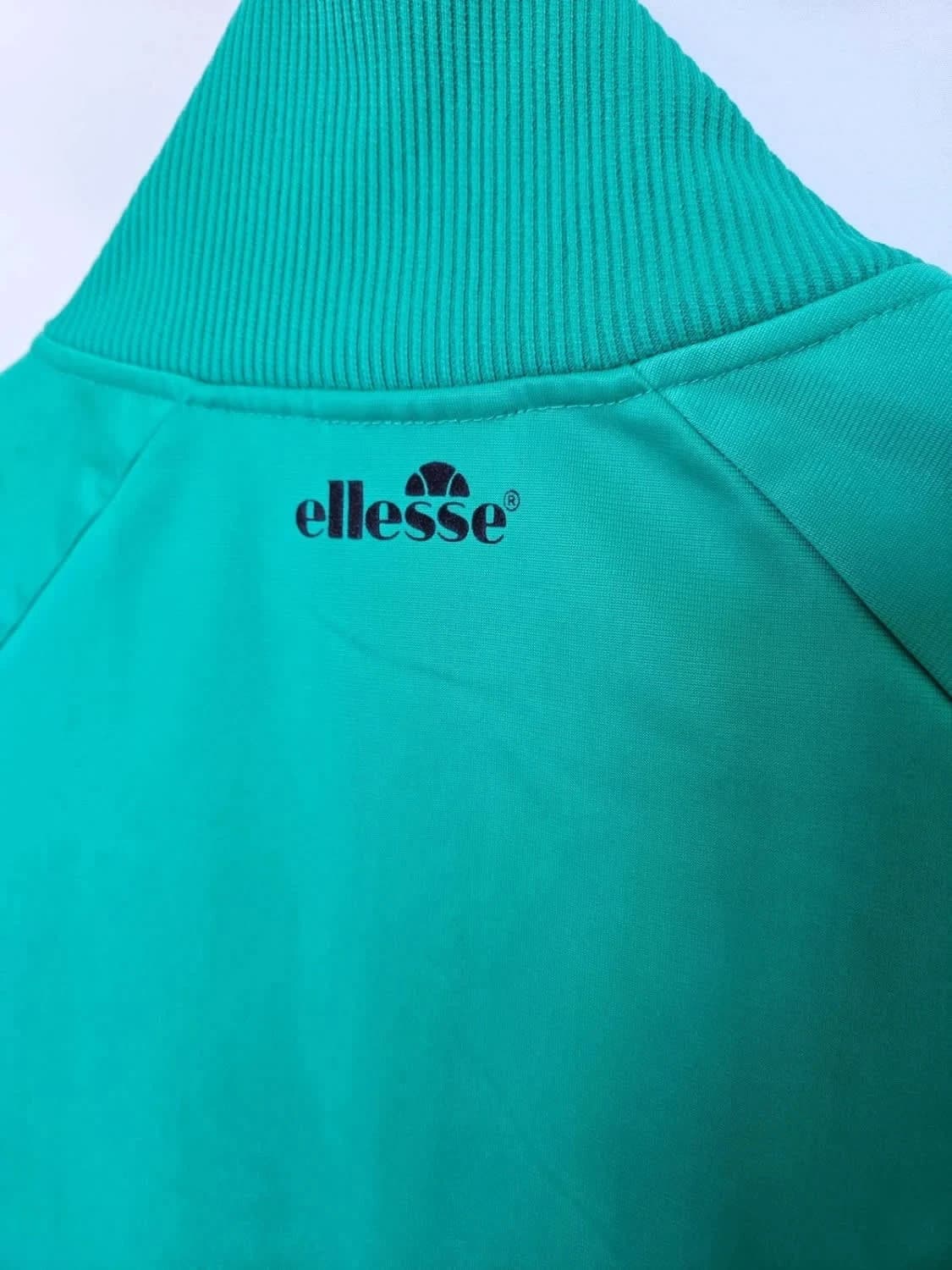 Veste survêtement rétro Ellesse vert blanc taille XS homme - Photo 9/13