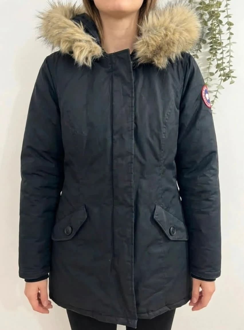 Parka noire avec capuche Tracks taille M - Photo 1/10