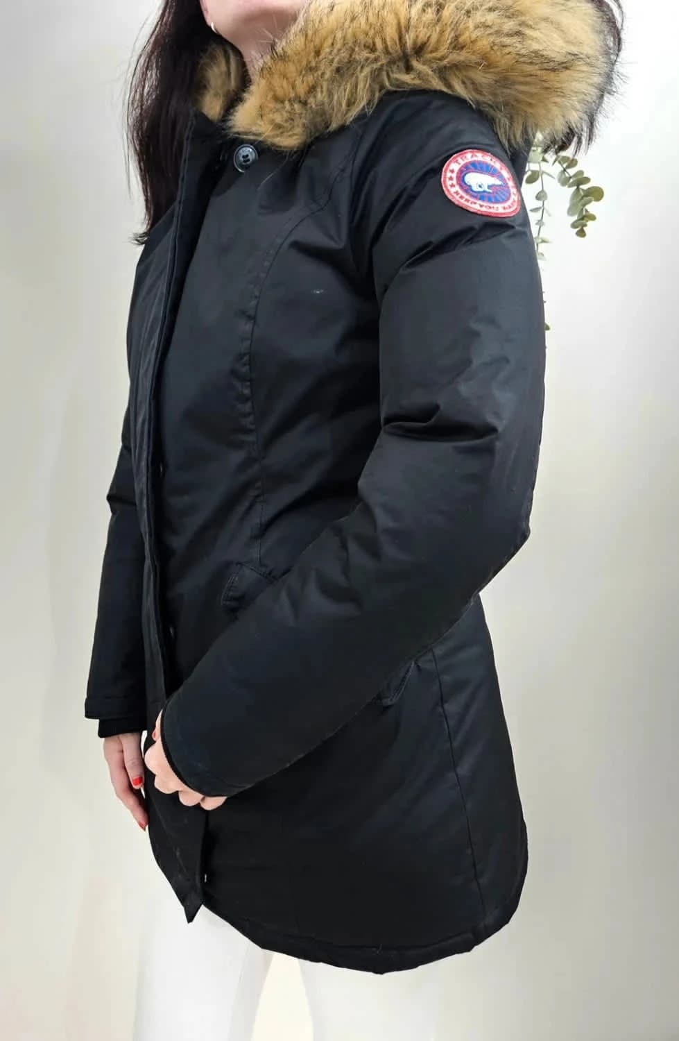 Parka noire avec capuche Tracks taille M - Photo 2/10