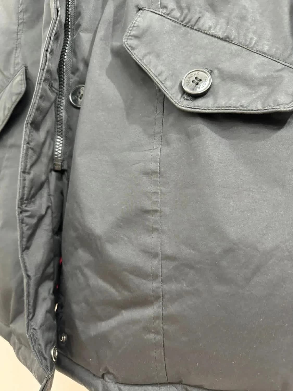 Parka noire avec capuche Tracks taille M - Photo 6/10