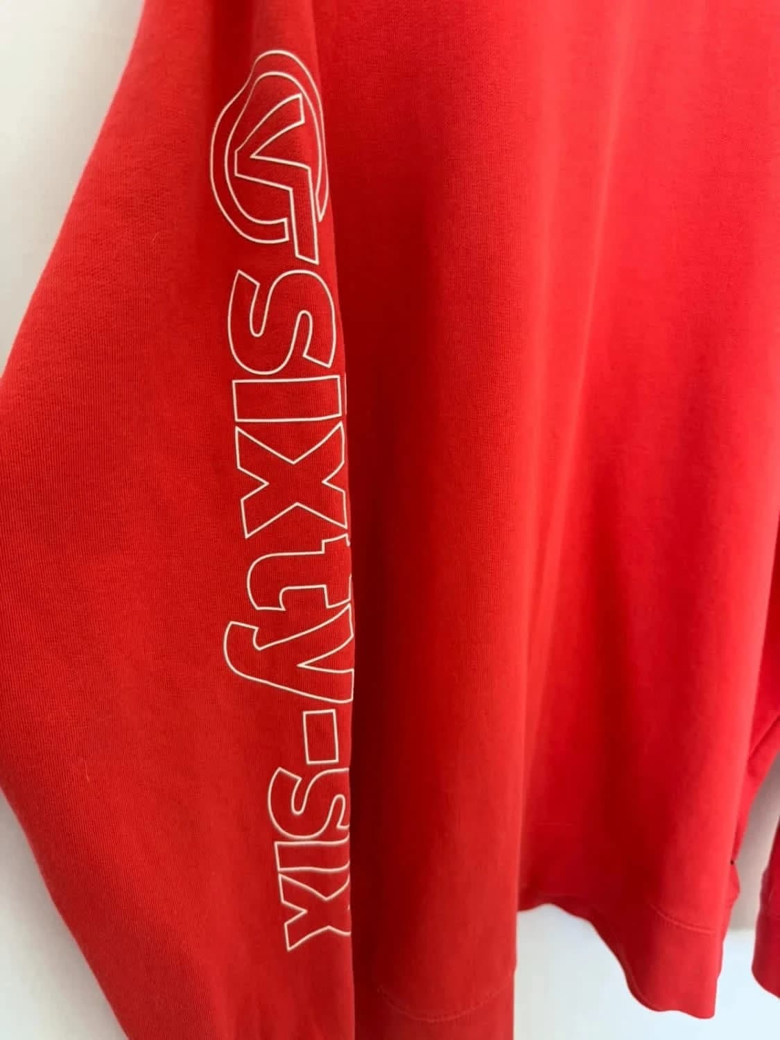 Sweat/Crewneck rouge Vans taille XL - Photo 5/8