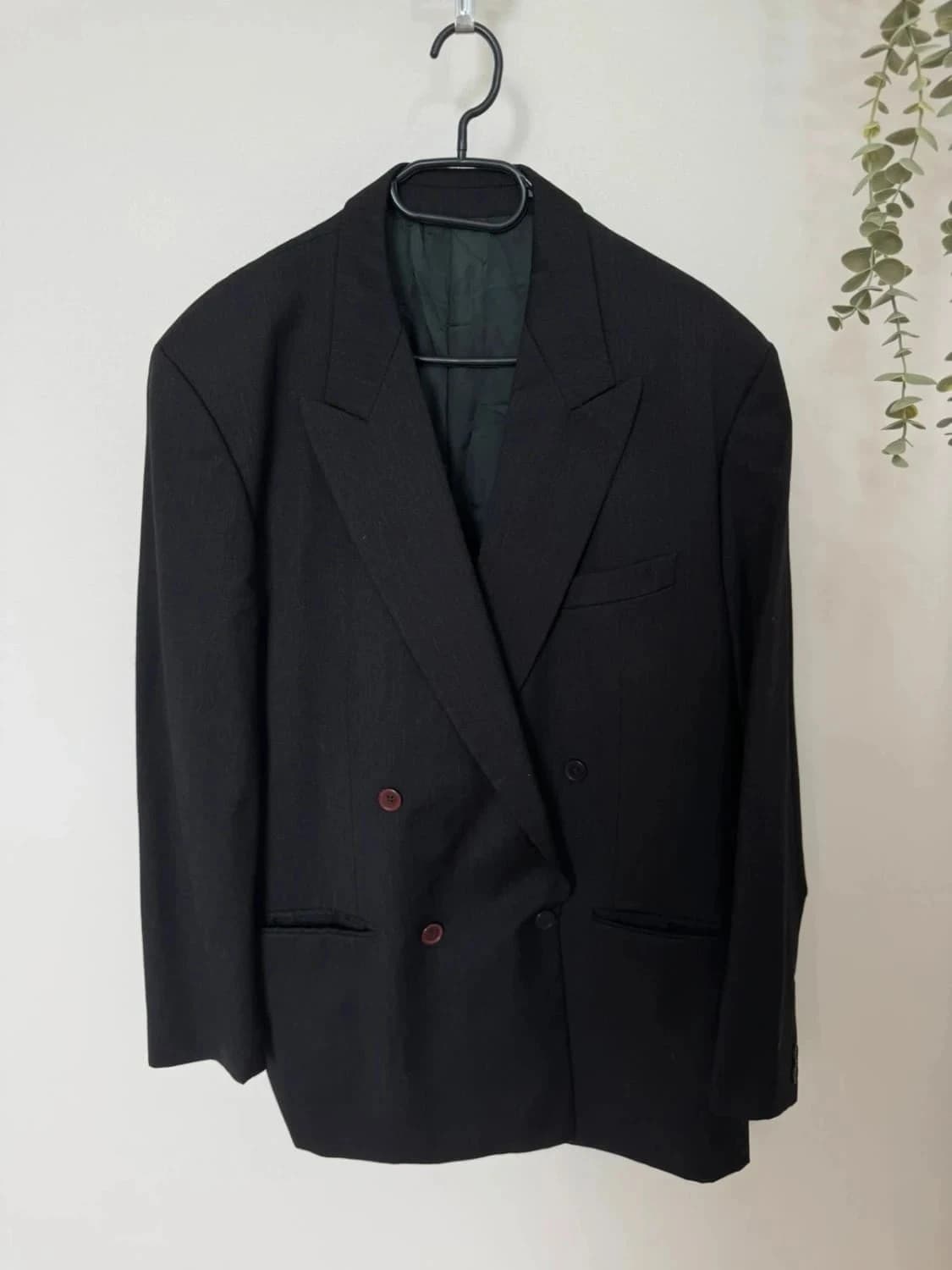 Veste croisée/Blazer Daniel Hechter 100% laine super 100 Luigi Botto taille 52/XL - Photo 2/7