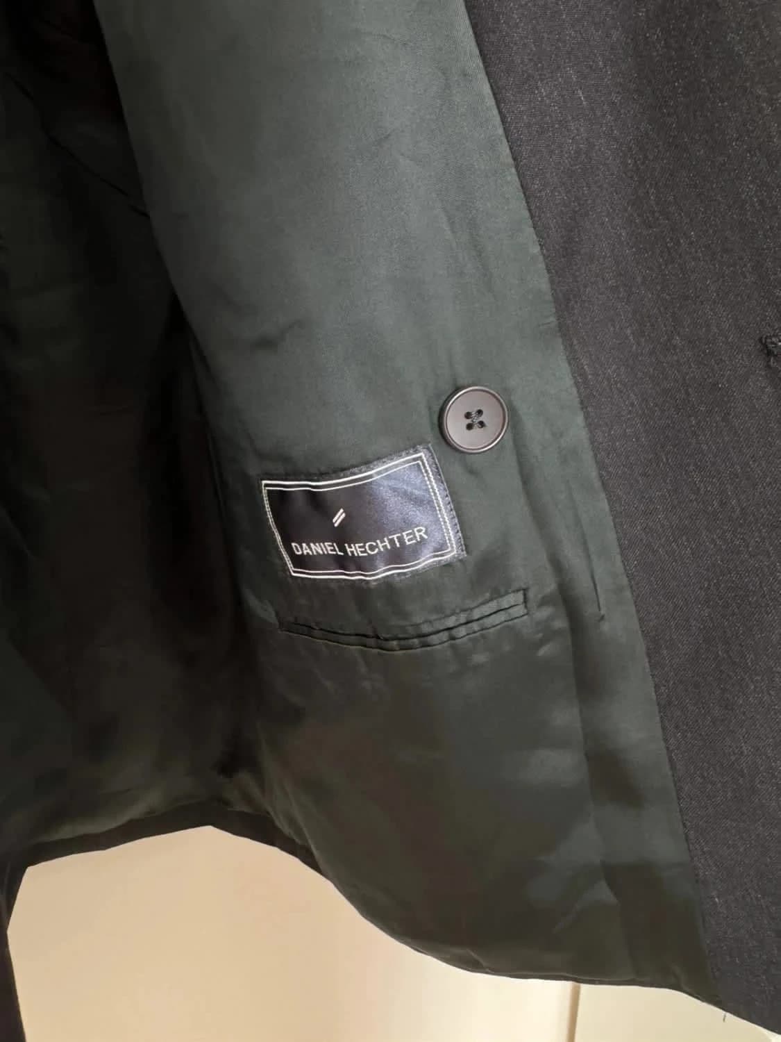 Veste croisée/Blazer Daniel Hechter 100% laine super 100 Luigi Botto taille 52/XL - Photo 5/7