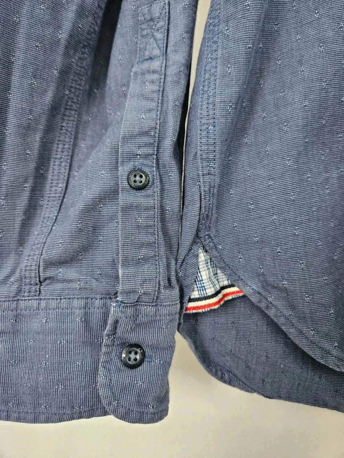 Chemise bleue Tommy Hilfiger taille M - Photo 5/9