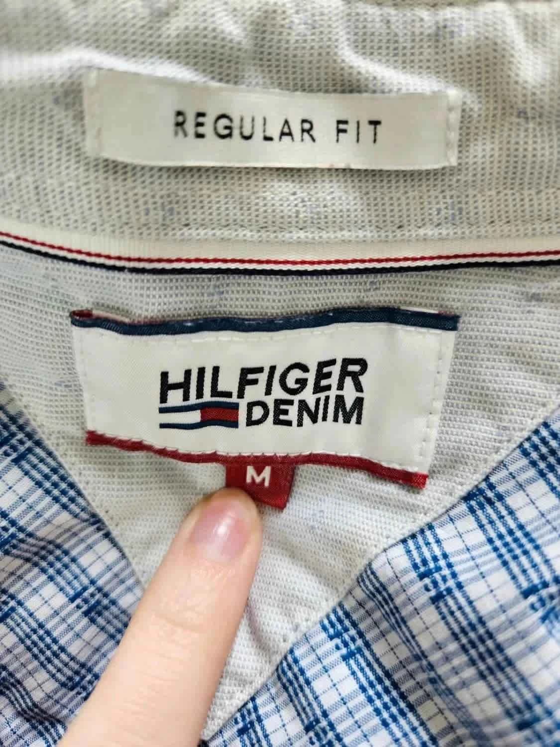 Chemise bleue Tommy Hilfiger taille M - Photo 8/9
