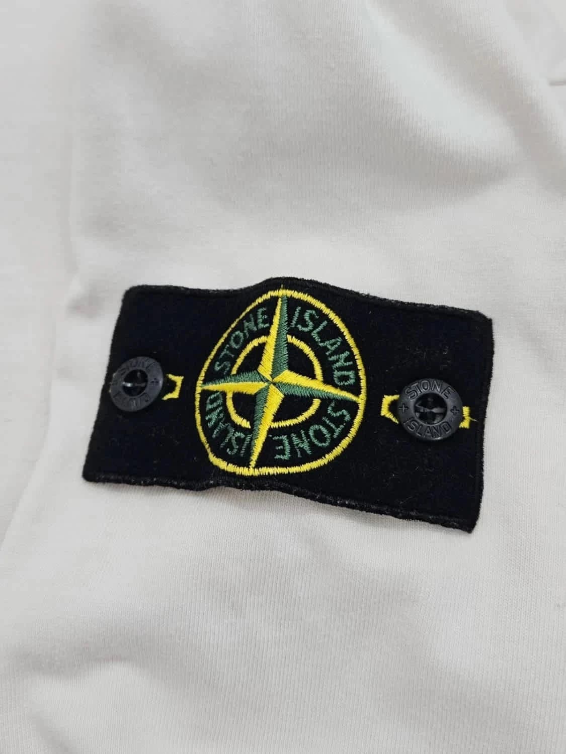 Sweat/Crewneck Stone Island blanc cassé taille XL - Photo 4/9
