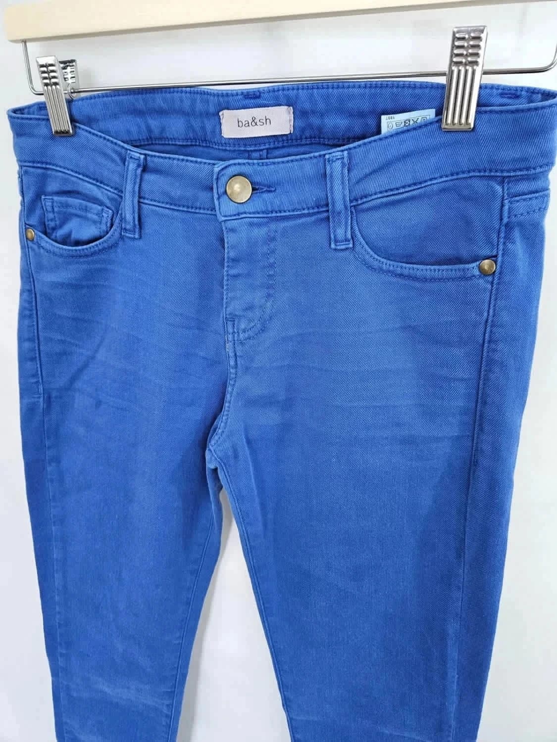 Pantalon bleu Ba&sh taille 38 - Photo 4/7