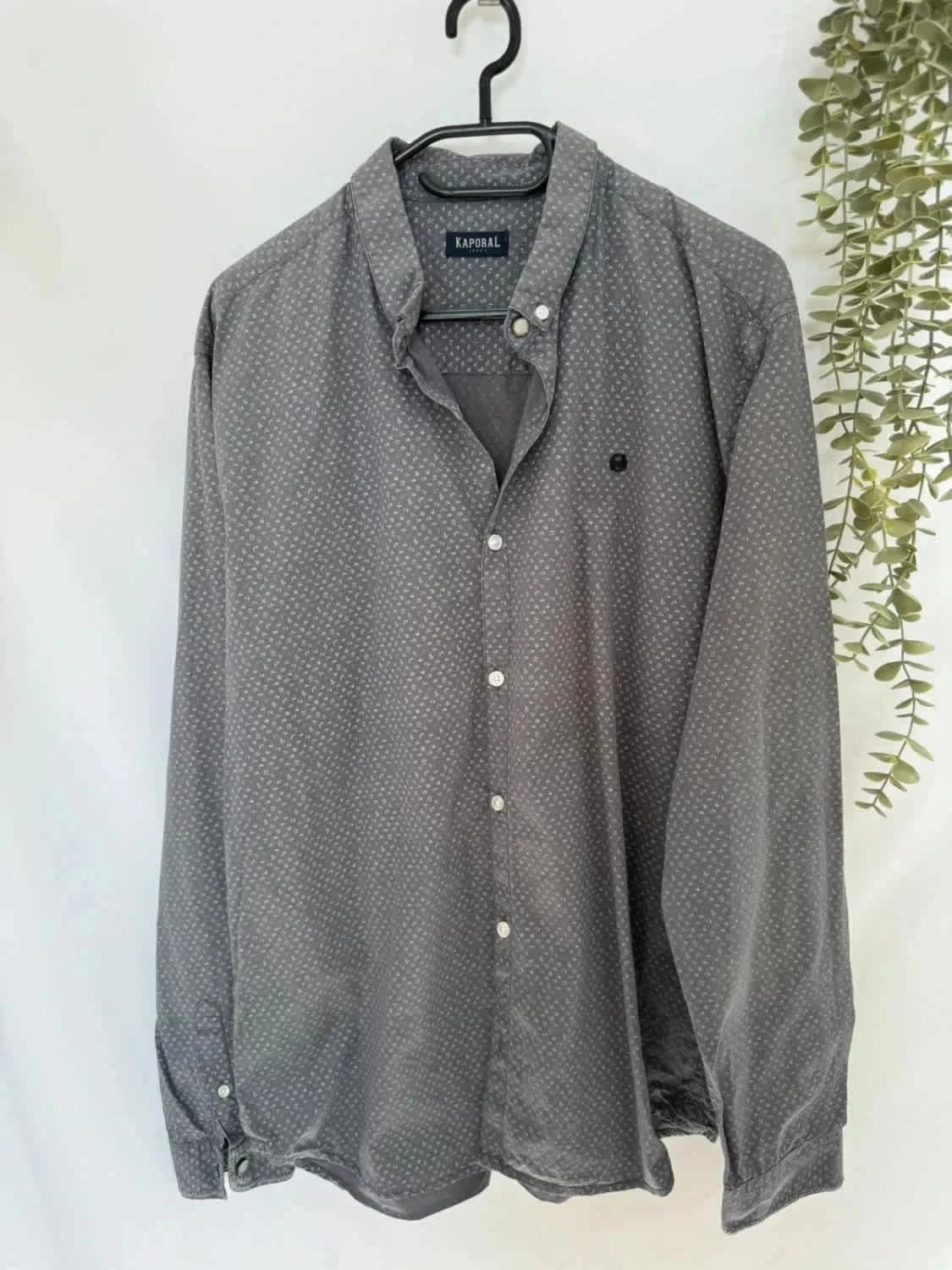 Chemise grise Kaporal à motifs taille XL - Photo 2/8