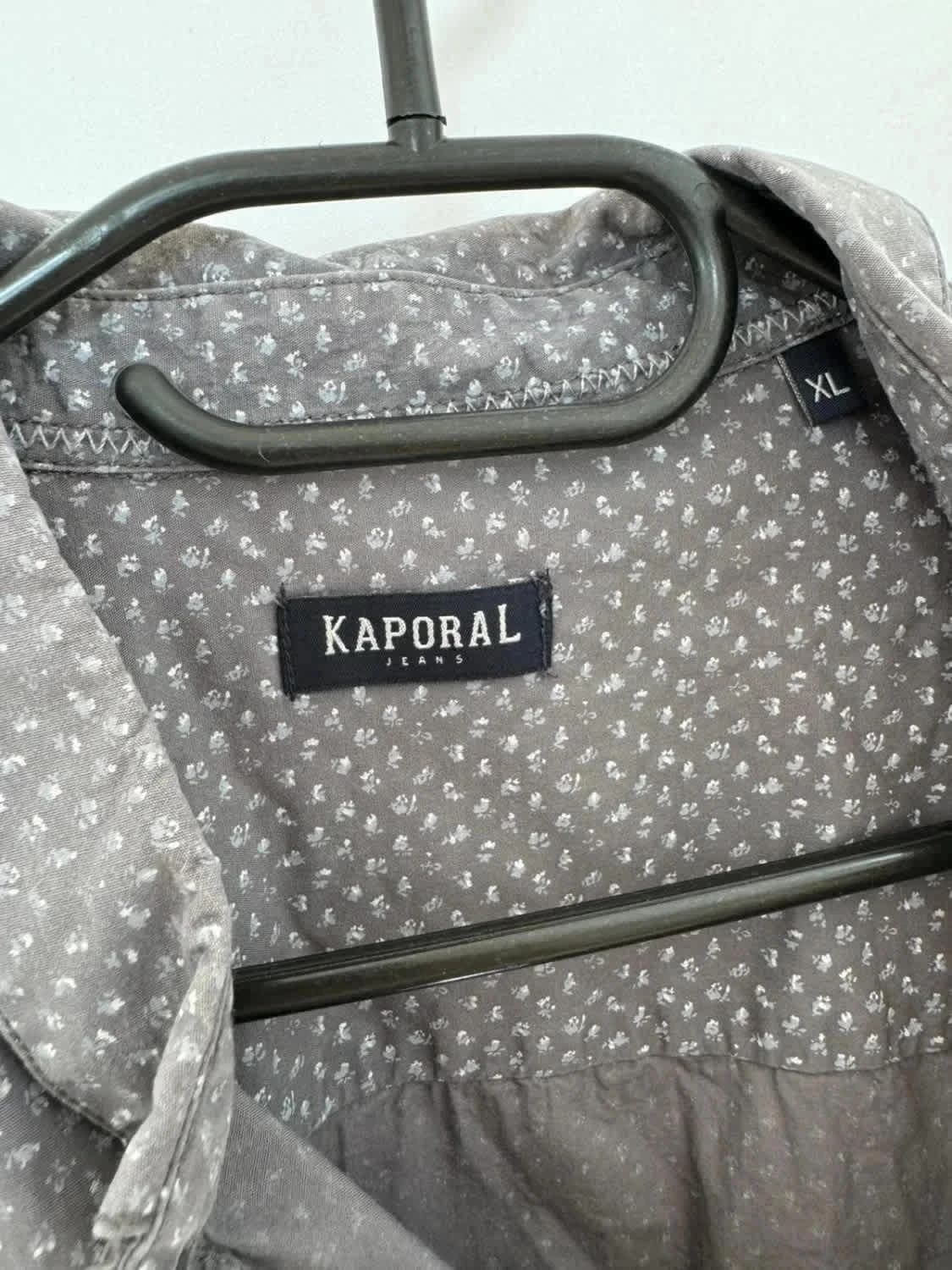 Chemise grise Kaporal à motifs taille XL - Photo 8/8