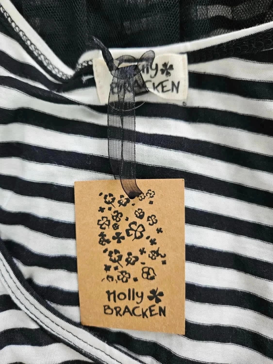 Robe à rayures noire et blanche Molly Bracken taille unique - Photo 6/7
