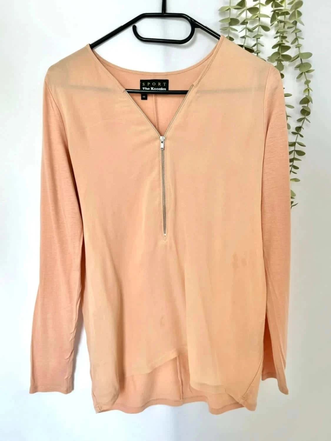 Blouse saumon avec fermeture The Kooples taille XS - Photo 2/6
