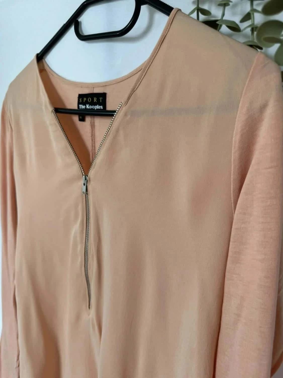 Blouse saumon avec fermeture The Kooples taille XS - Photo 3/6