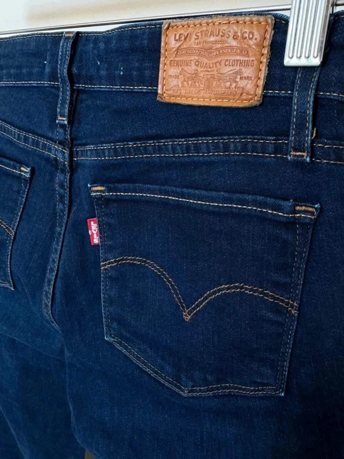 Levi’s 712 Slim jean bleu brut stretch W26 L32 - Photo 4/8