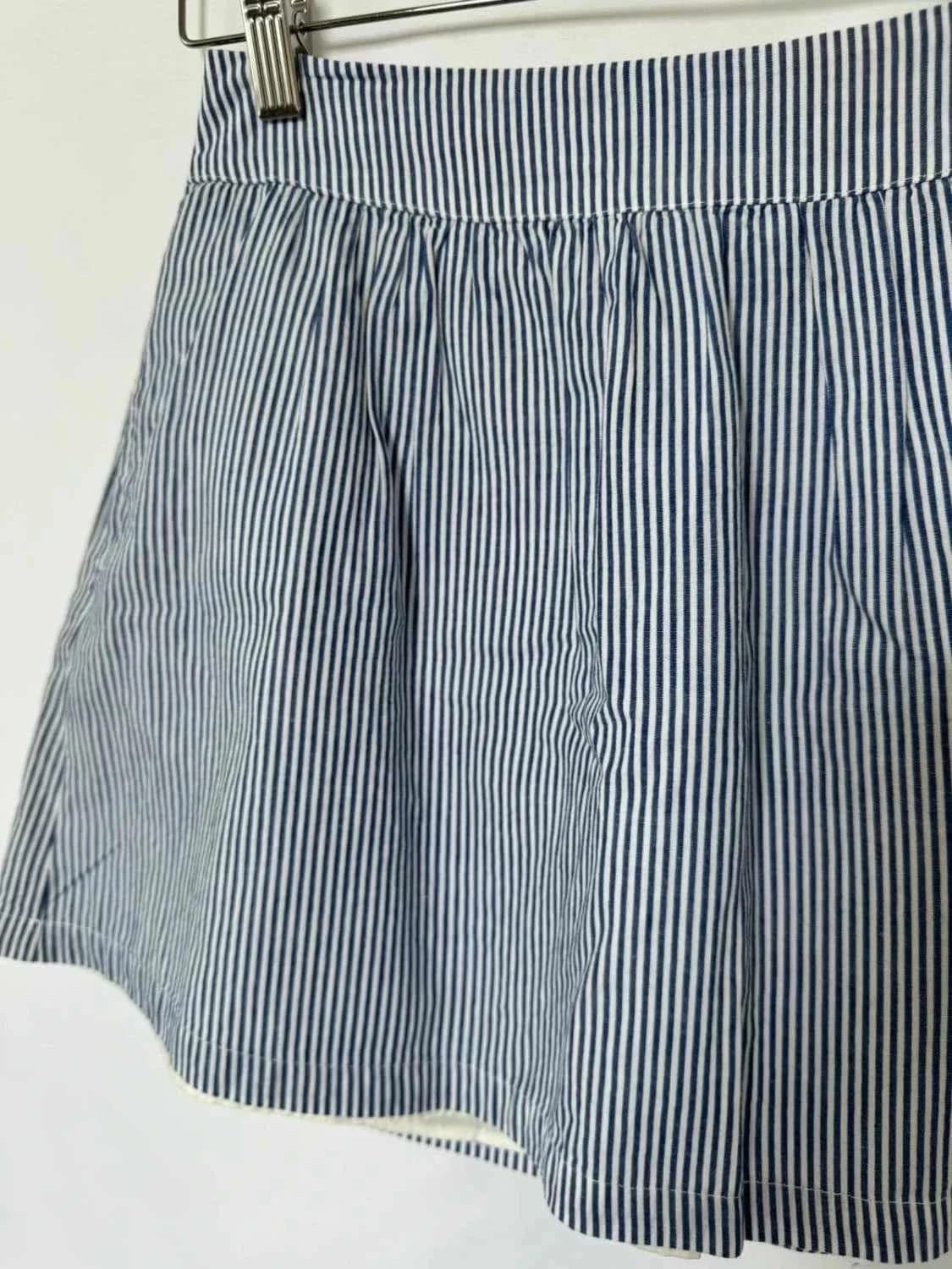 Mini jupe Molly Bracken rayée bleu et blanc taille XS - Photo 5/6