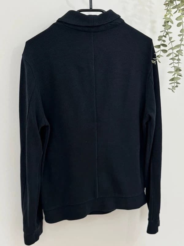 Gilet veste croisée Hugo Boss slim fit bleu marine taille S cardigan blazer - Photo 8/10