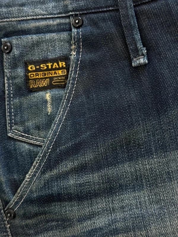 Jean cargo workwear G-Star Raw bleu délavé taille 40 - Photo 11/14