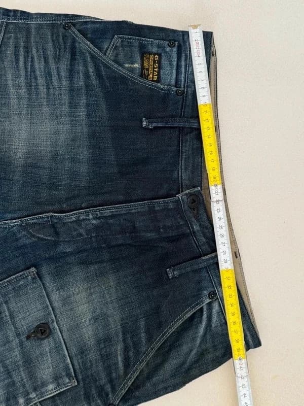 Jean cargo workwear G-Star Raw bleu délavé taille 40 - Photo 12/14