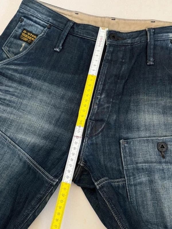 Jean cargo workwear G-Star Raw bleu délavé taille 40 - Photo 13/14