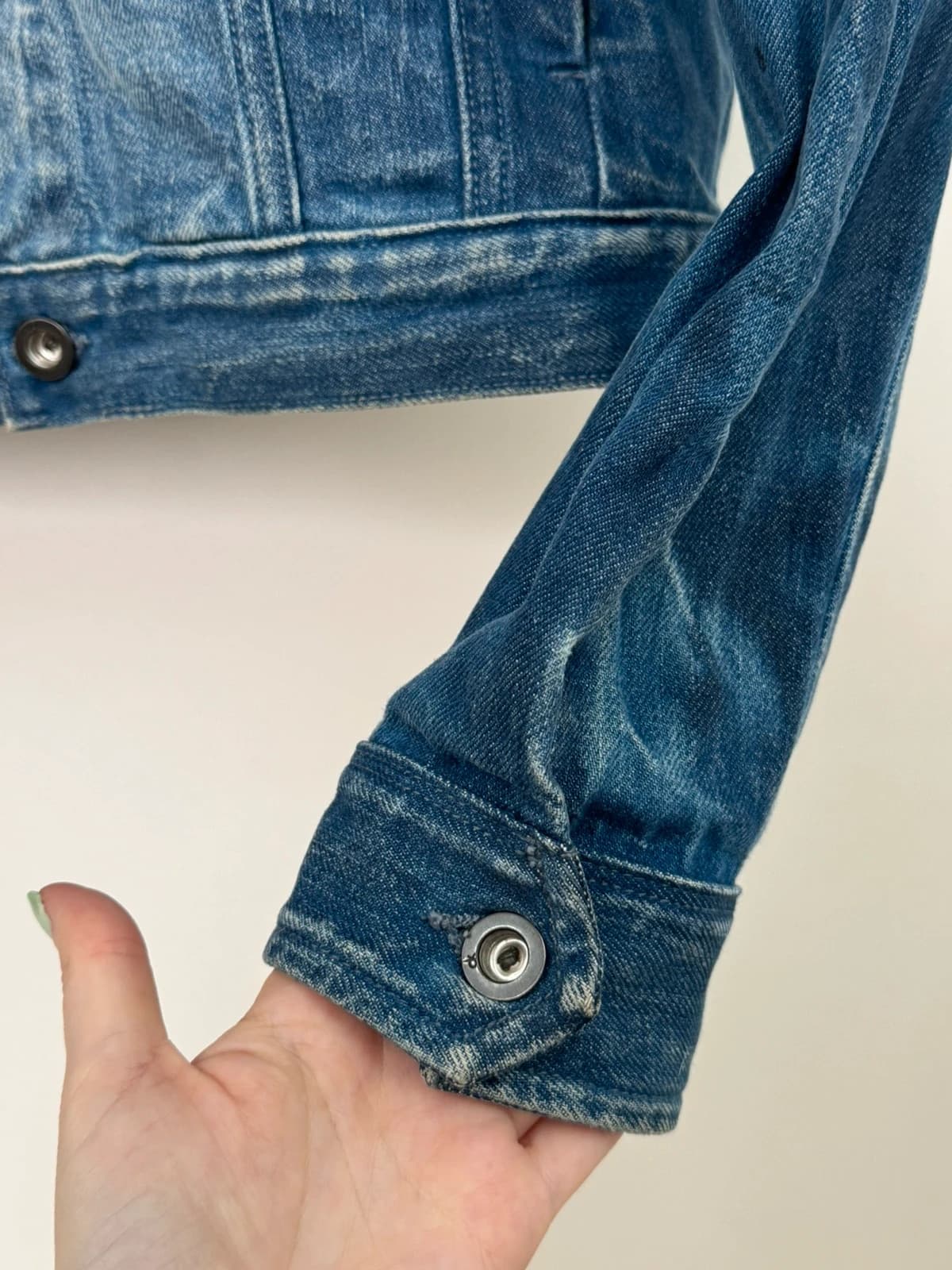 Veste en jean Calvin Klein bleu denim taille M - Photo 6/10