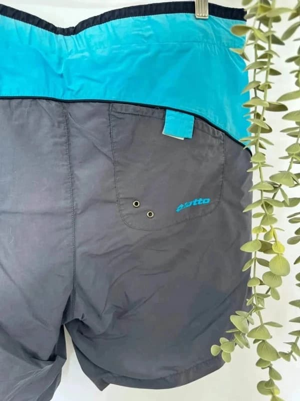 Short de bain gris et bleu Lotto taille XL - Photo 4/6