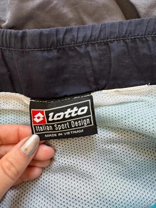 Short de bain gris et bleu Lotto taille XL - Photo 5/6