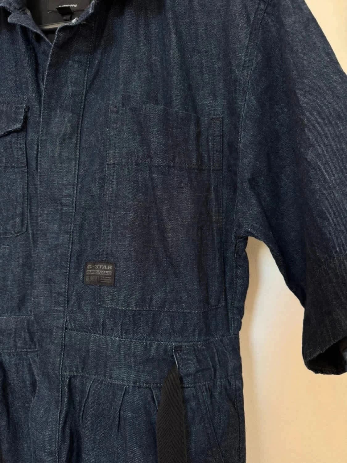 Robe chemise en jean G-Star denim brut taille S - Photo 6/7
