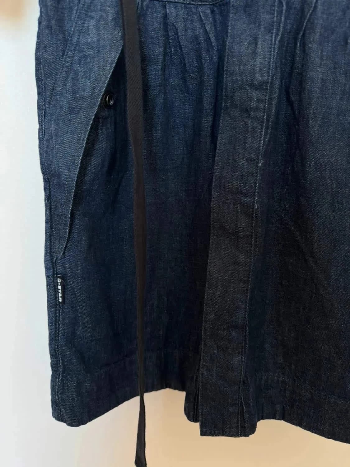 Robe chemise en jean G-Star denim brut taille S - Photo 5/7