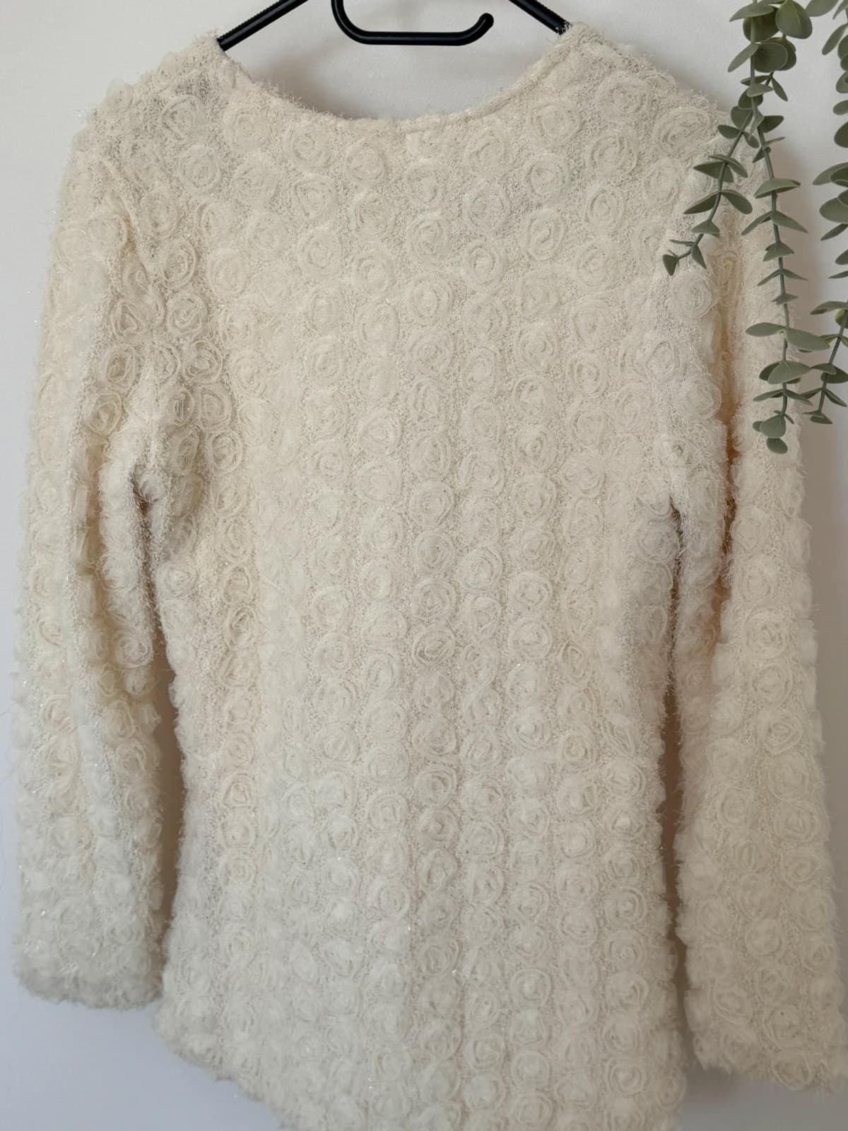 Veste texturée Molly Bracken écru rosaces taille T1/XS - Photo 7/9