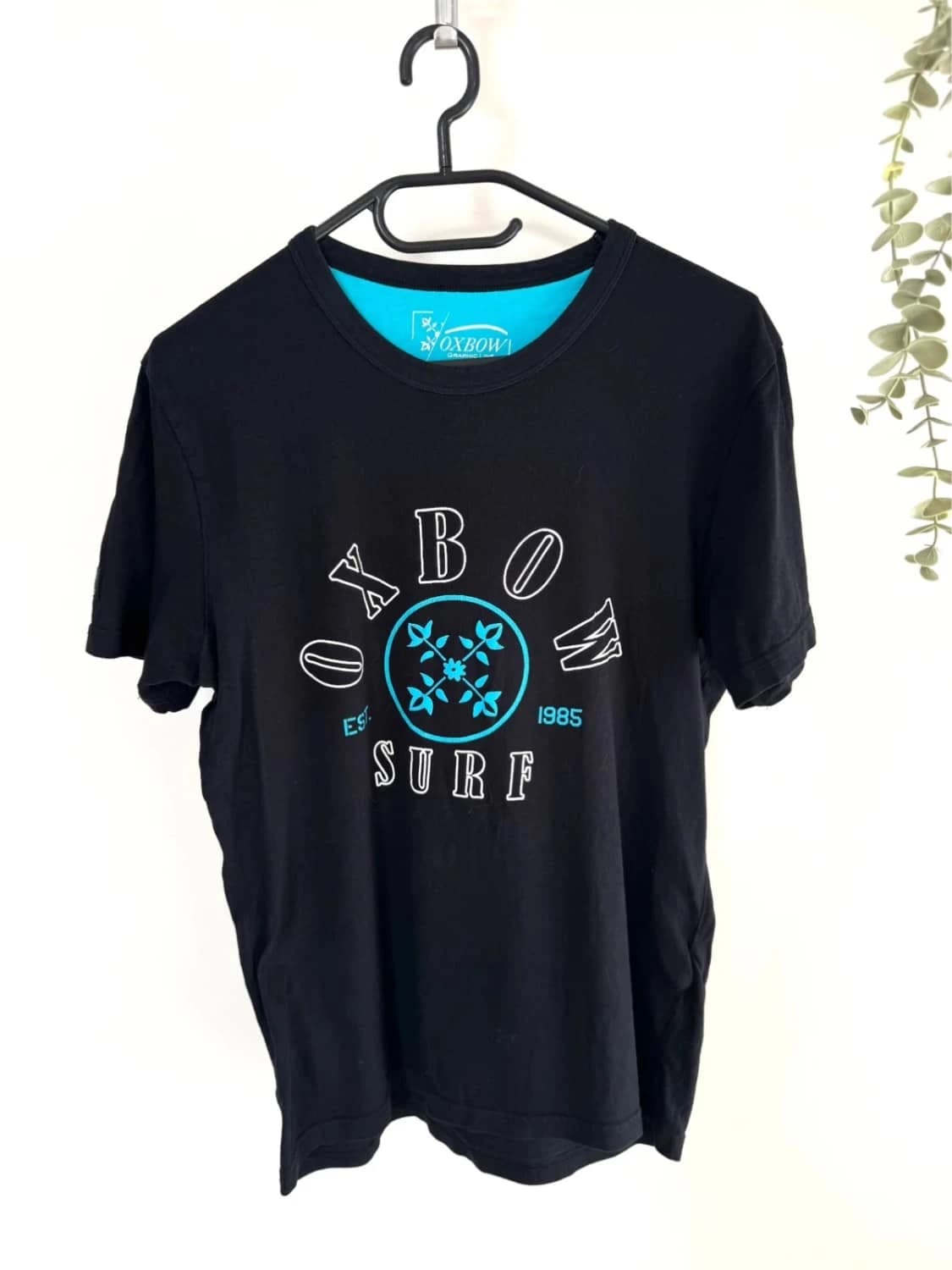 T-shirt coton Oxbow noir imprimé surf graphique taille S - FP2512152 - Photo 2/7