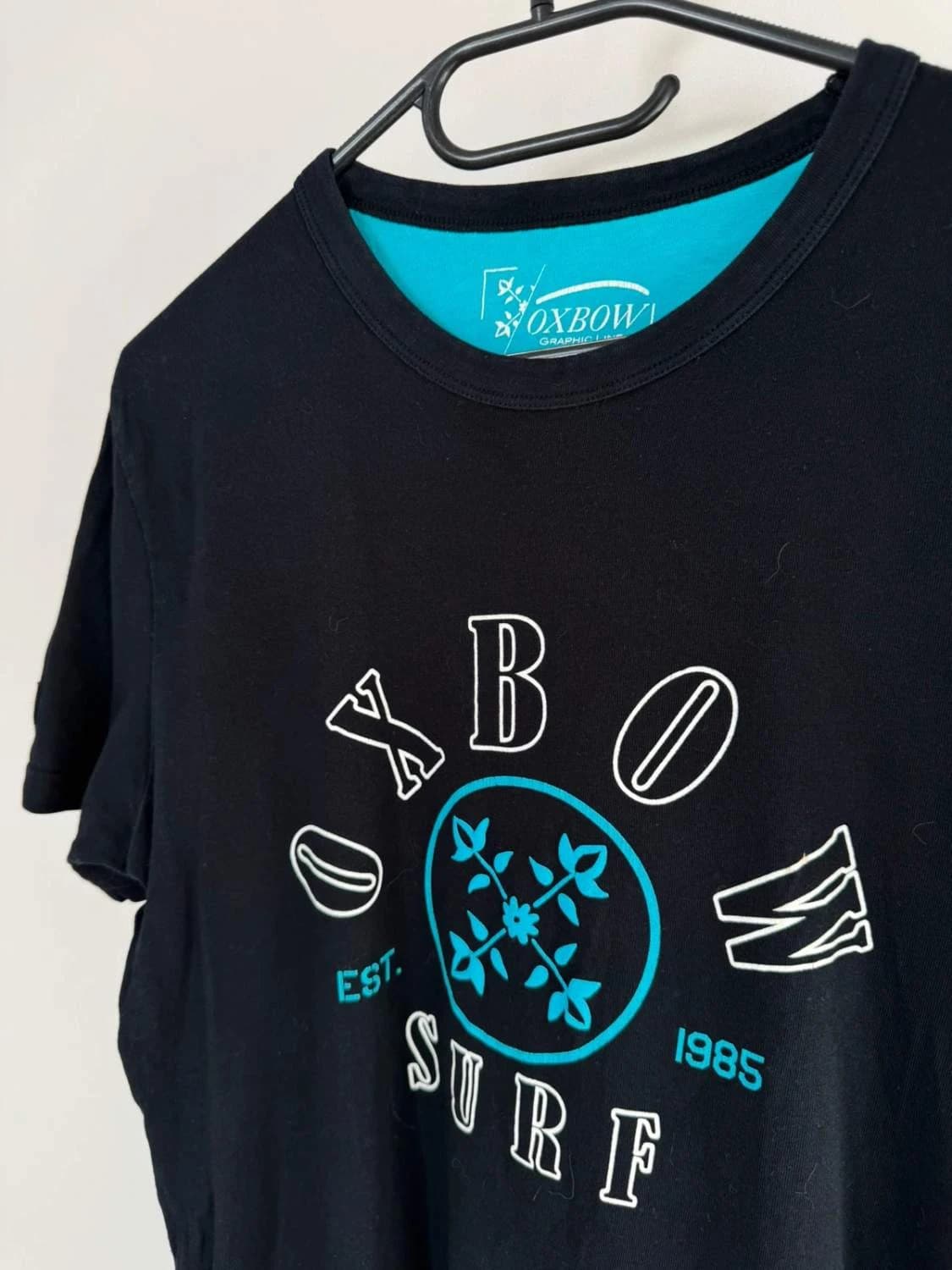 T-shirt coton Oxbow noir imprimé surf graphique taille S - FP2512152 - Photo 3/7
