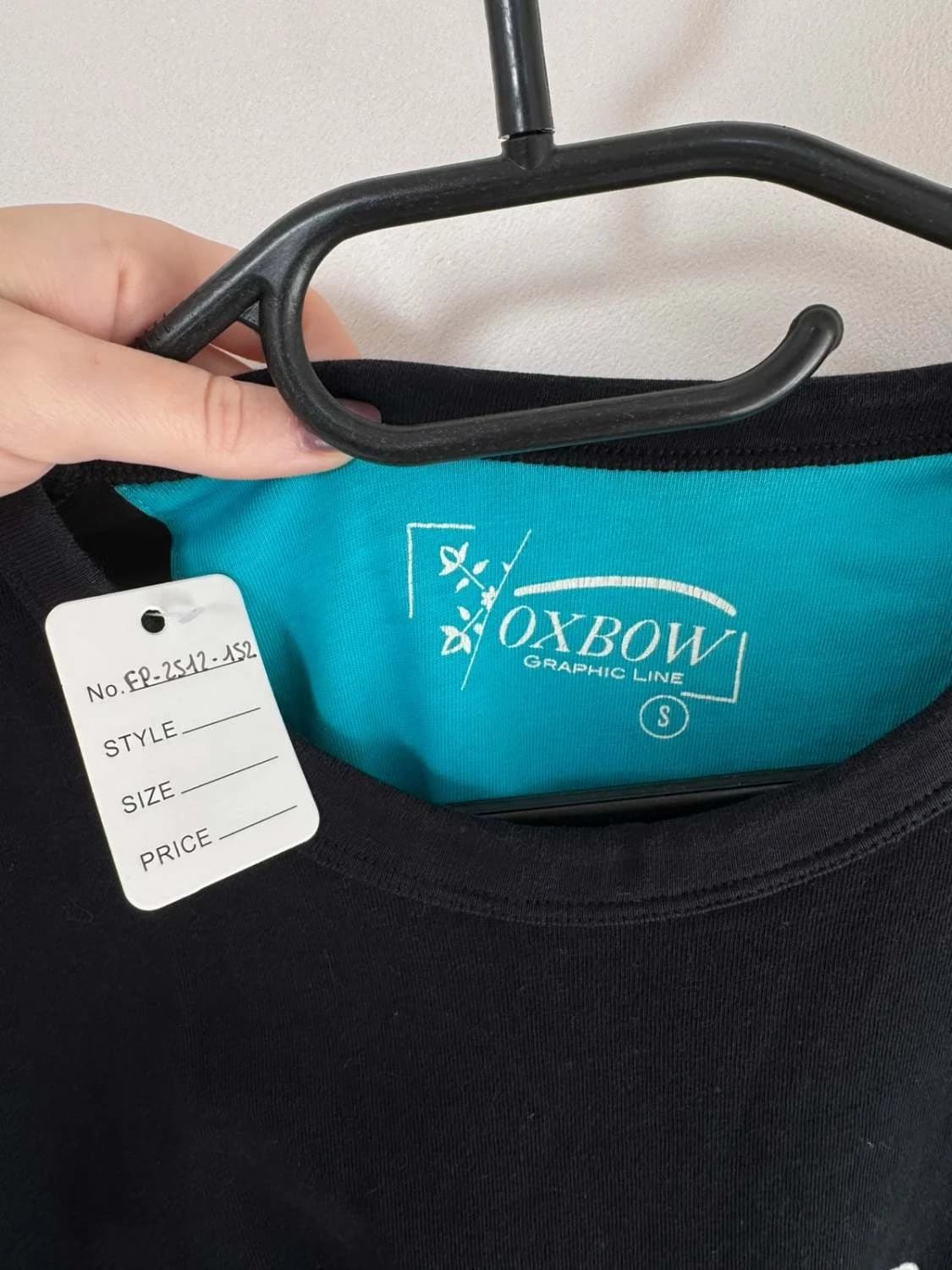 T-shirt coton Oxbow noir imprimé surf graphique taille S - FP2512152 - Photo 4/7
