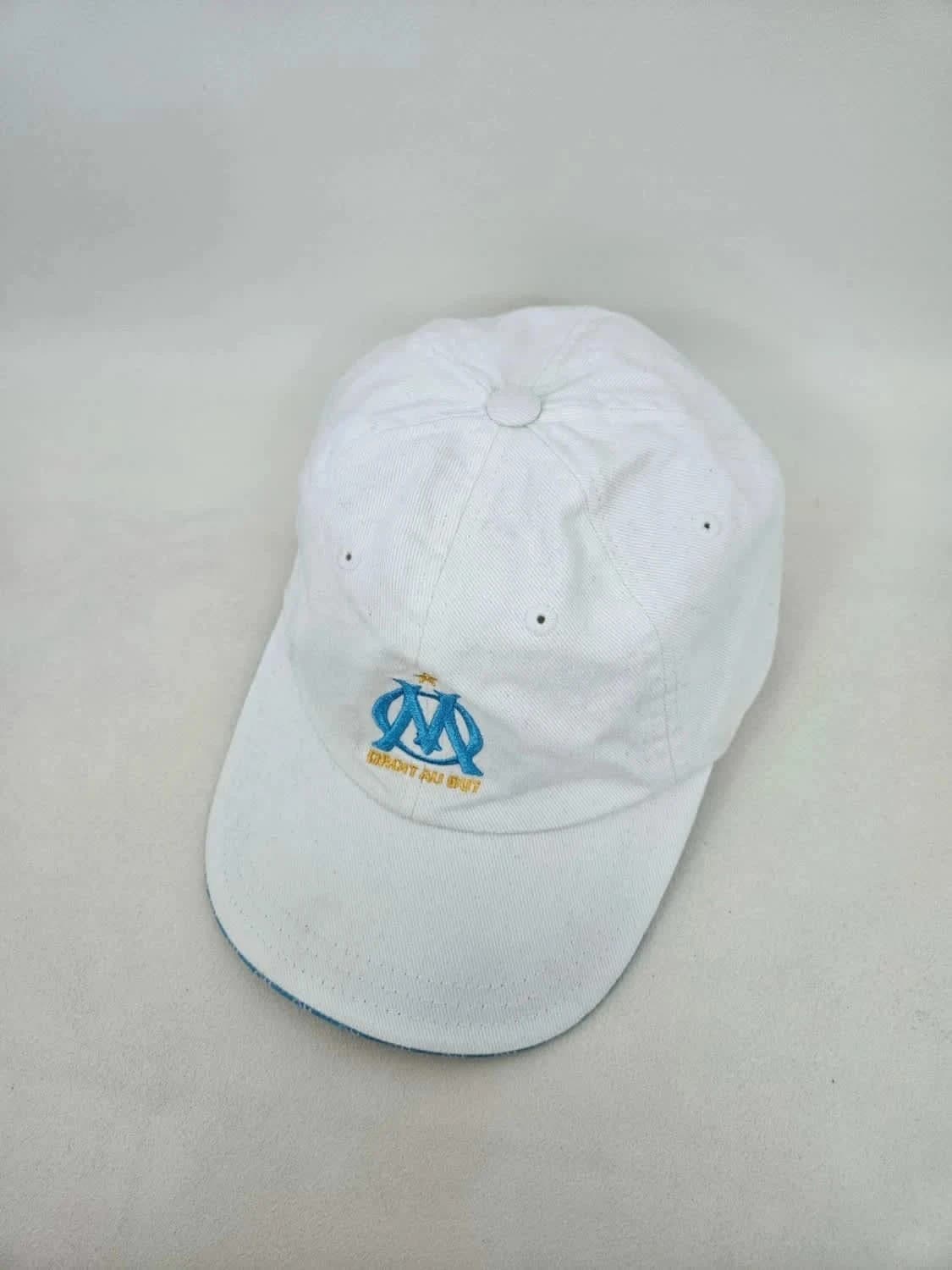 Casquette OM officielle Adidas blanche et bleue réglable - Photo 3/10