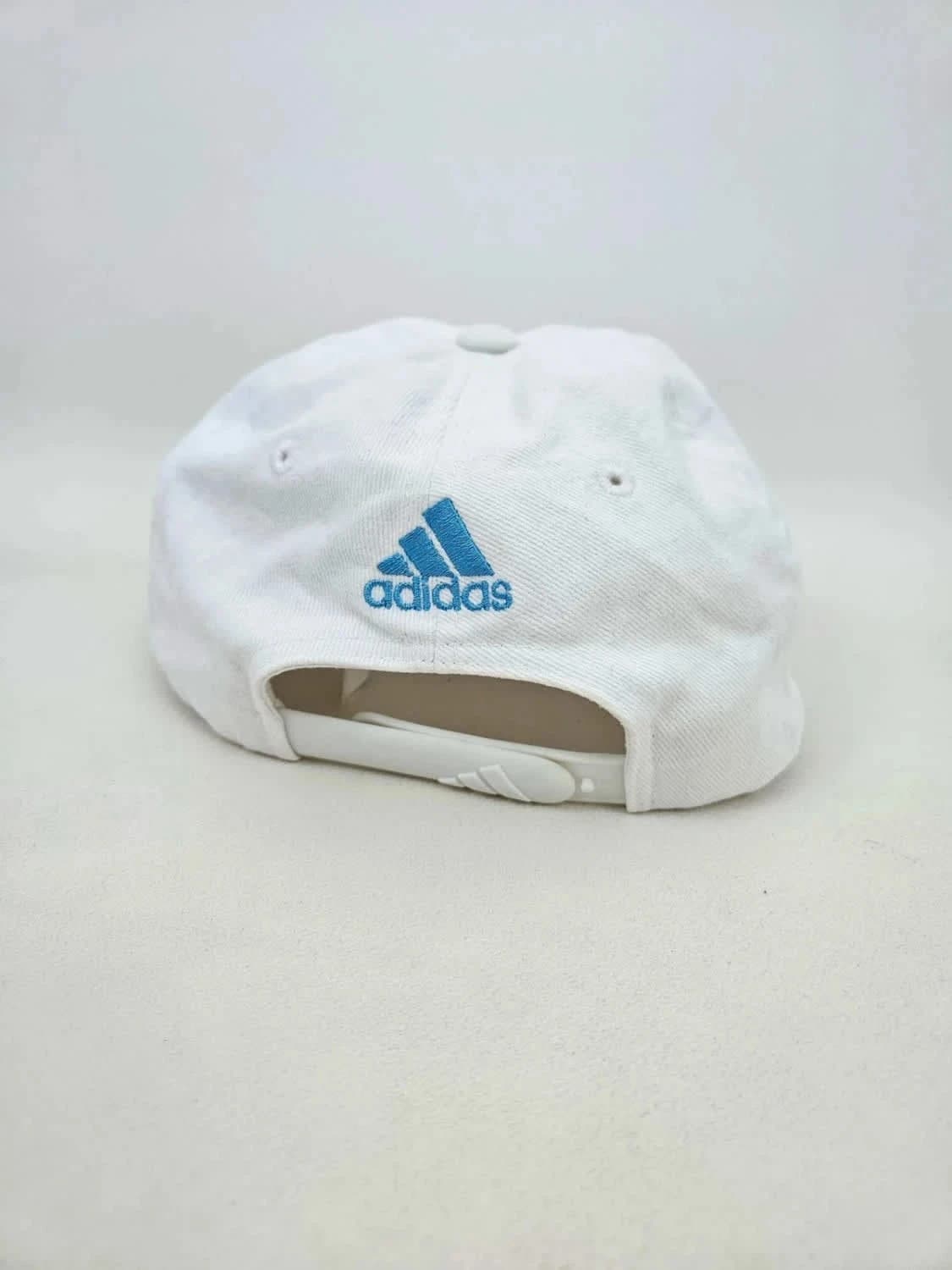 Casquette OM officielle Adidas blanche et bleue réglable - Photo 7/10