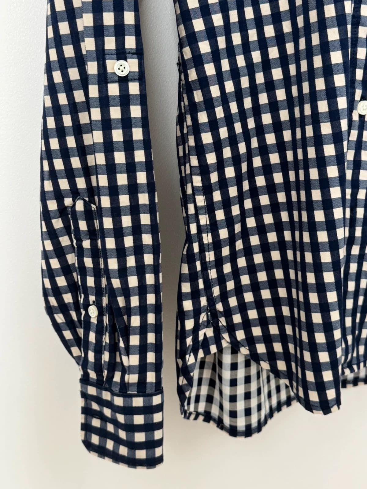 Chemise Scotch Soda carreaux bleu blanc taille M - DN260443 - Photo 3/10