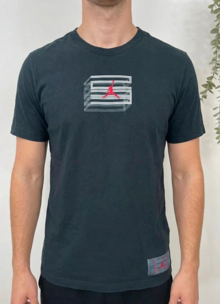 Tee-shirt noir Nike Air Jordan taille S - Photo 1/9