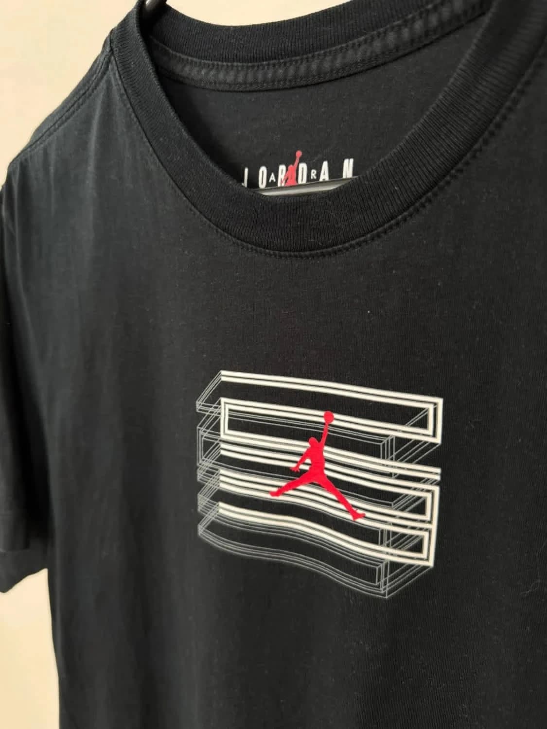 Tee-shirt noir Nike Air Jordan taille S - Photo 5/9
