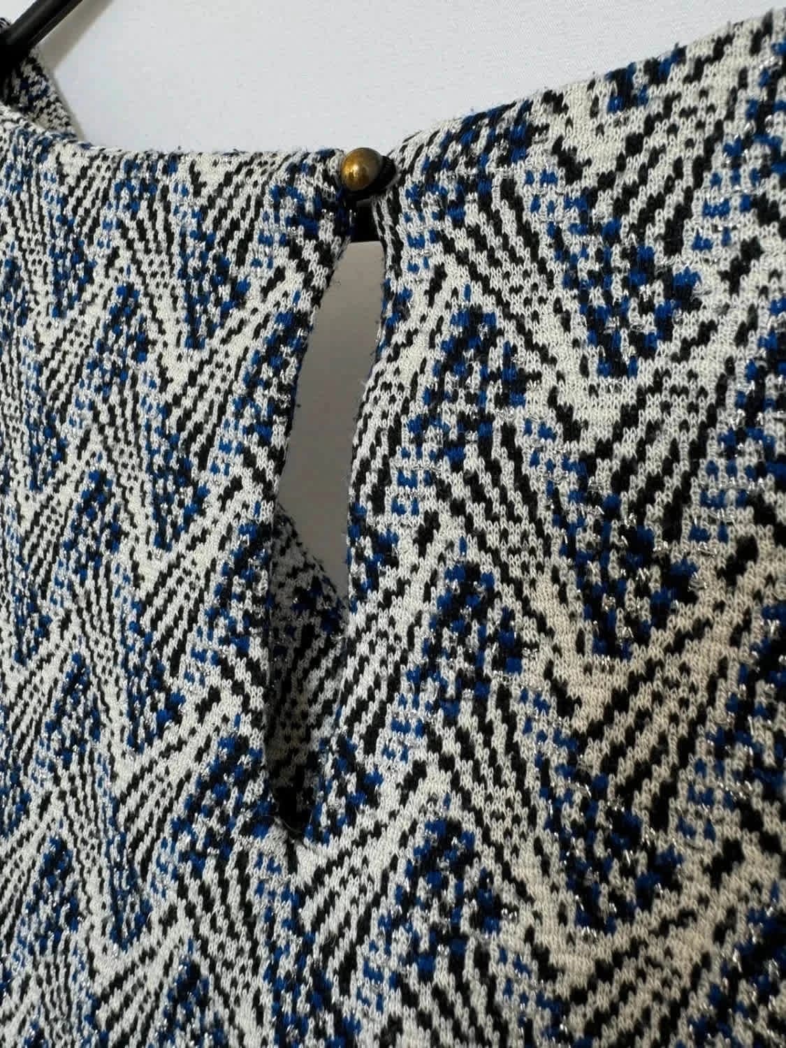 Robe à motifs Promod touches argentées taille M - Photo 6/7
