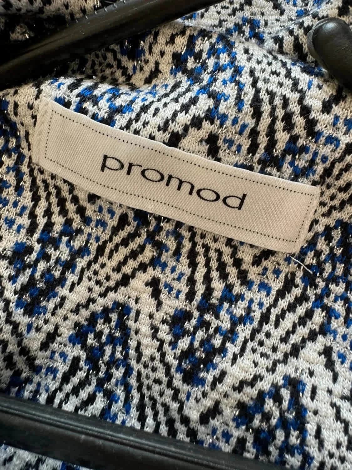 Robe à motifs Promod touches argentées taille M - Photo 7/7