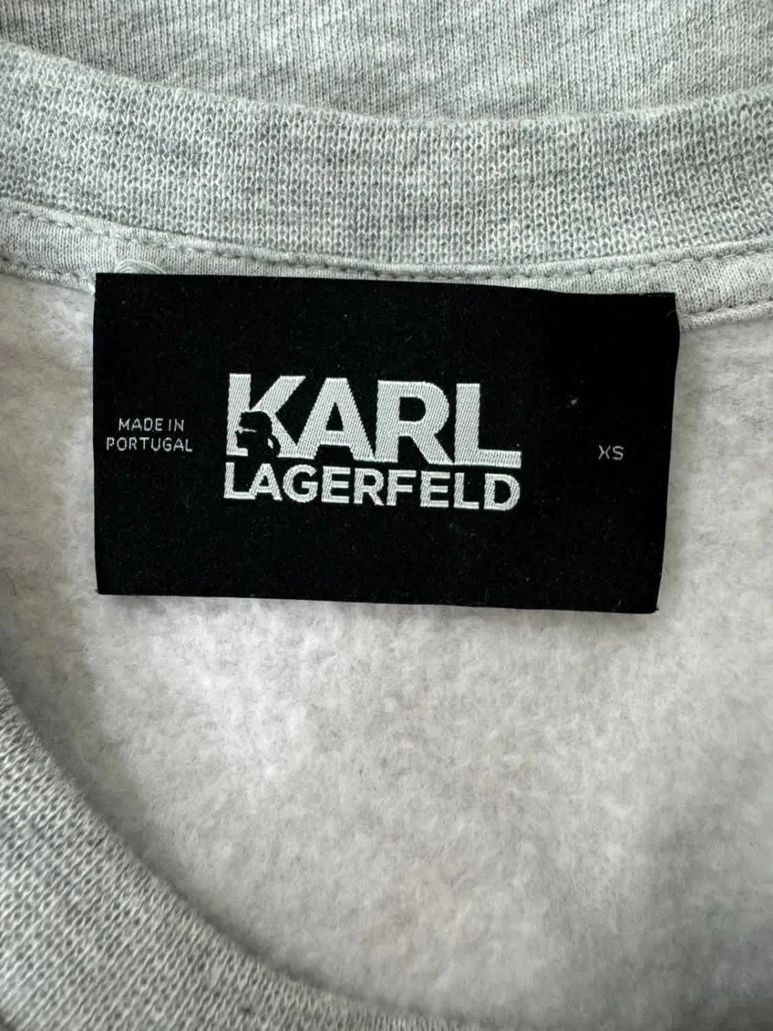 Sweat gris Ikonik Karl Lagerfeld taille XS - Photo 6/10