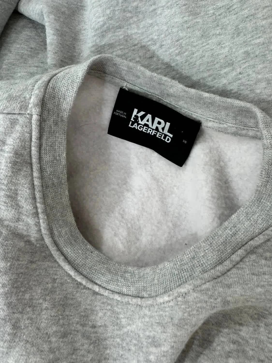 Sweat gris Ikonik Karl Lagerfeld taille XS - Photo 10/10